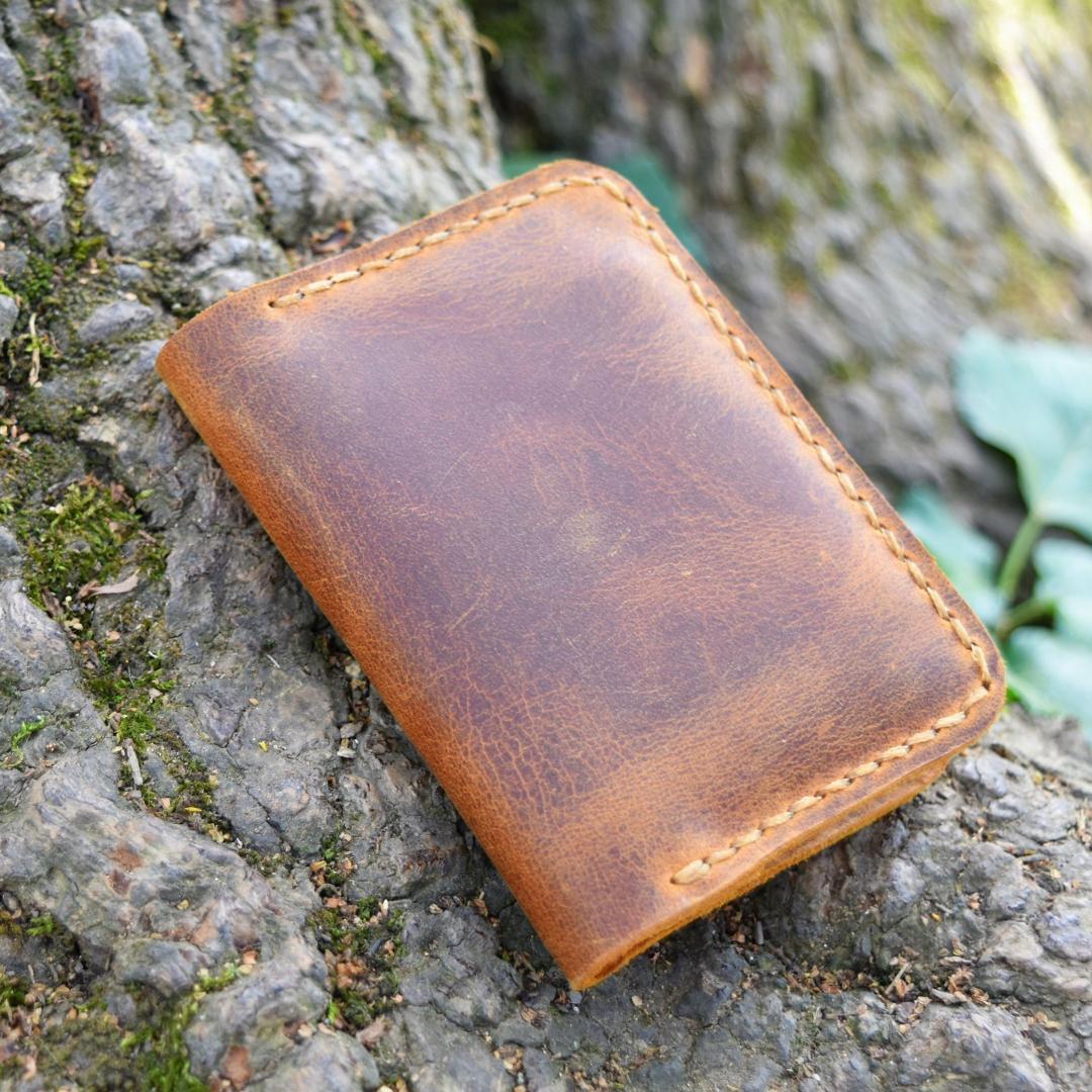 Dad To Daughter -You Will Never Lose- Leather Bifold Wallet