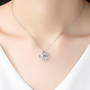 To My Granddaughter - You Are Always In Mine - Eternal Heart Necklace