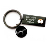 Load image into Gallery viewer, To My Love - You Have My Heart And My 🙈 - Keychain
