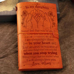 Load image into Gallery viewer, Mom To Daughter - I Will Always Love You- Vintage Journal
