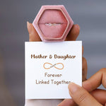 Load image into Gallery viewer, MOTHER &amp; DAUGHTER - FOREVER LINKED TOGETHER RING
