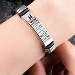 Load image into Gallery viewer, To My Granddaughter - Be Brave - Premium Stainless Steel Bracelet
