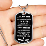 Load image into Gallery viewer, Dad To Son - Enjoy The Ride - Necklace
