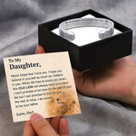 Load image into Gallery viewer, To My Daughter Proud of You Love Dad Bracelet
