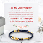 Load image into Gallery viewer, To My Granddaughter Peach Blossom Bracelet
