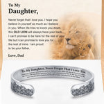 Load image into Gallery viewer, To My Daughter Proud of You Love Dad Bracelet
