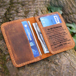 Load image into Gallery viewer, To My Husband -You Are My Everything- Leather Bifold Wallet
