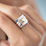 Load image into Gallery viewer, Self Love Spinner Heart Ring
