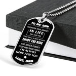 Load image into Gallery viewer, Dad To Son - Enjoy The Ride - Necklace
