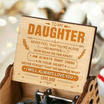 Load image into Gallery viewer, Dad To Daughter - I Will Always Love You - Engraved Music Box
