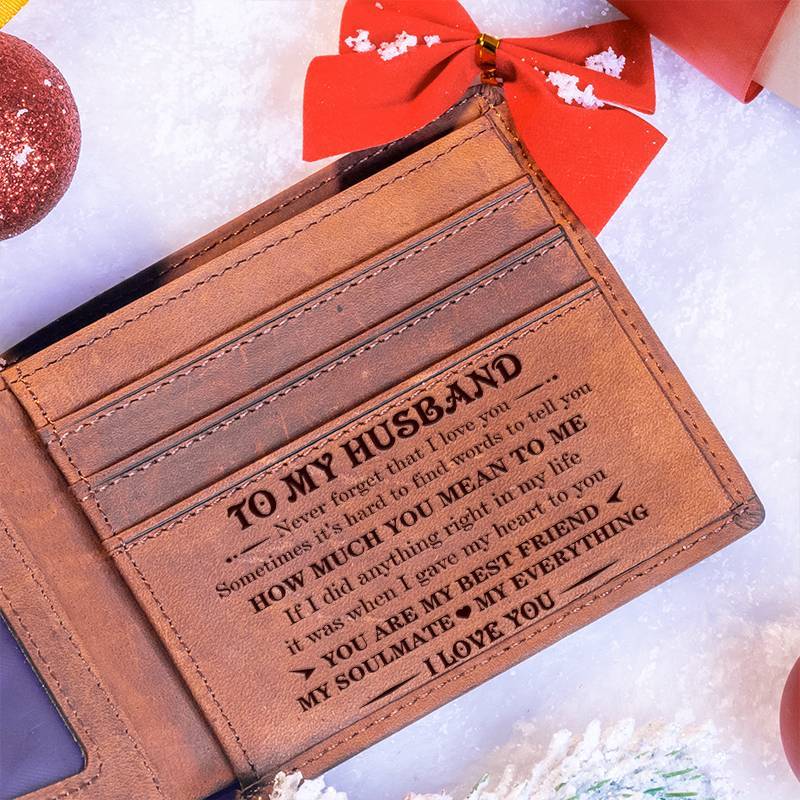 To My Husband - You Are My Everything - Bifold Wallet