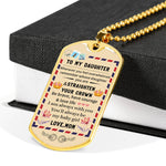 Load image into Gallery viewer, Mom To Daughter - Straighten Your Crown - Necklace
