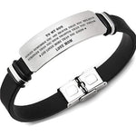 Load image into Gallery viewer, Mom To Son - Loved More Than You Know - Inspirational Bracelet
