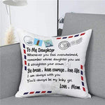 Load image into Gallery viewer, Mom To Daughter - Straighten Your Crown - Pillow Case
