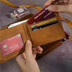 Load image into Gallery viewer, Mom To Son - Listen To Your Heart - Engraved Wallet Card
