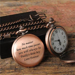 Load image into Gallery viewer, Dad To Son - Time Passes - Pocket watch
