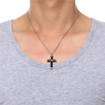 Load image into Gallery viewer, To My Wife In Heaven - Cross Urn Ashes Memorial Necklace
