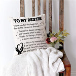 Load image into Gallery viewer, To My Bestie - We Are Best Friends Forever - Pillow Case
