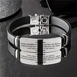 Load image into Gallery viewer, Mom To Son - Loved More Than You Know - Inspirational Bracelet
