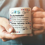 Load image into Gallery viewer, To My Granddaughter - Straighten Your Crown - Coffee Mug
