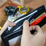 Load image into Gallery viewer, Mom To Son - Never Lose - Black Bifold Wallet
