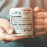 Load image into Gallery viewer, Mom To Daughter - Straighten Your Crown - Coffee Mug
