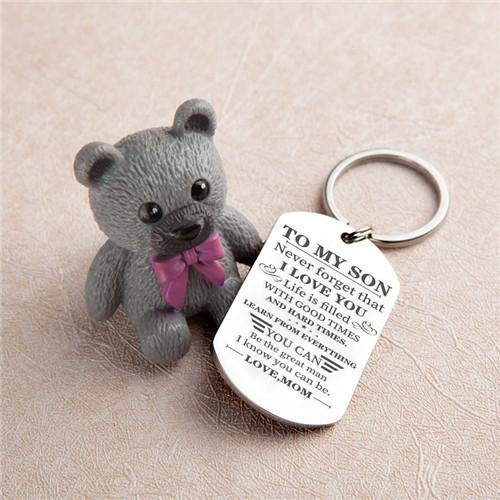 Empowered Boy Mom Keychain