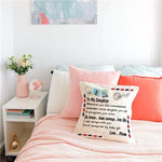Load image into Gallery viewer, Mum To Daughter - Straighten Your Crown - Pillow Case🌙
