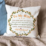 Load image into Gallery viewer, Husband To Wife - You Are My Queen Forever - Pillow Case
