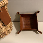 Load image into Gallery viewer, Dad To Son - Never Lose - Leather Valet Tray
