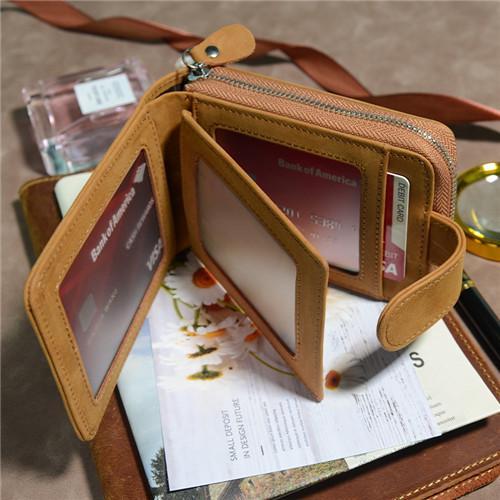Mom To Daughter - You Will Never Lose - Card Holder Zipper Wallet