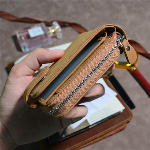 Mom To Son - You Will Never Lose - Card Holder Zipper Wallet