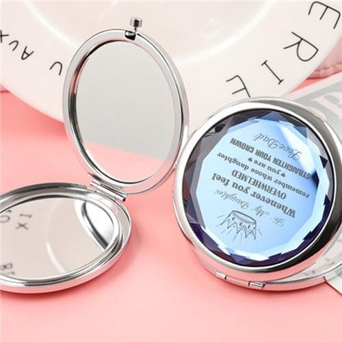 Dad To Daughter - Straighten Your Crown - Pocket Mirror