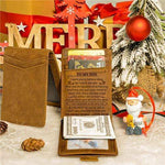 Load image into Gallery viewer, Mom To Son - Never Lose - Money Clip Wallet
