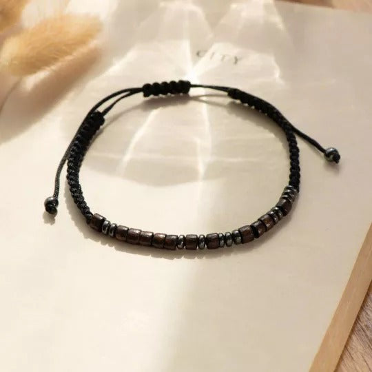 I Love You Morse Code Bracelet