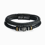 Load image into Gallery viewer, To My Son Proud of You Love Dad Bracelet
