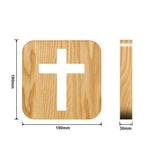 Load image into Gallery viewer, Dad To Son - God Sent You Into My Life  - Cross Lamp
