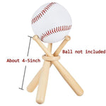 Load image into Gallery viewer, Wooden Baseball Stand Display Holder
