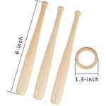 Load image into Gallery viewer, Wooden Baseball Stand Display Holder
