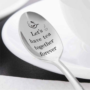 Cute Spoon-Let's Have Coffee Together Forever