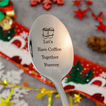 Load image into Gallery viewer, Cute Spoon-Let&#39;s Have Coffee Together Forever
