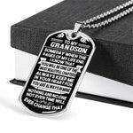 Load image into Gallery viewer, To My Grandson - You Are Always In Mine - Necklace
