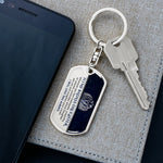Load image into Gallery viewer, To My Daughter - Straighten Your Crown - Keychain
