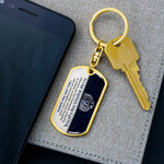 Load image into Gallery viewer, To My Daughter - Straighten Your Crown - Keychain
