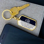 Load image into Gallery viewer, To My Granddaughter - Straighten Your Crown - Keychain
