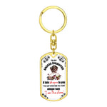 Load image into Gallery viewer, To My Daughter - I Am the Storm Keychain
