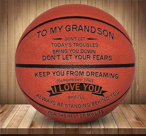 To My GrandSon- Basketball - I Love You