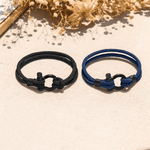 Load image into Gallery viewer, To My Son Love You Forever Nautical Bracelet
