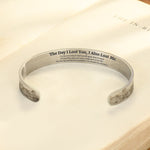 Load image into Gallery viewer, To My Husband - The Day I Lost You Memorial Bracelet
