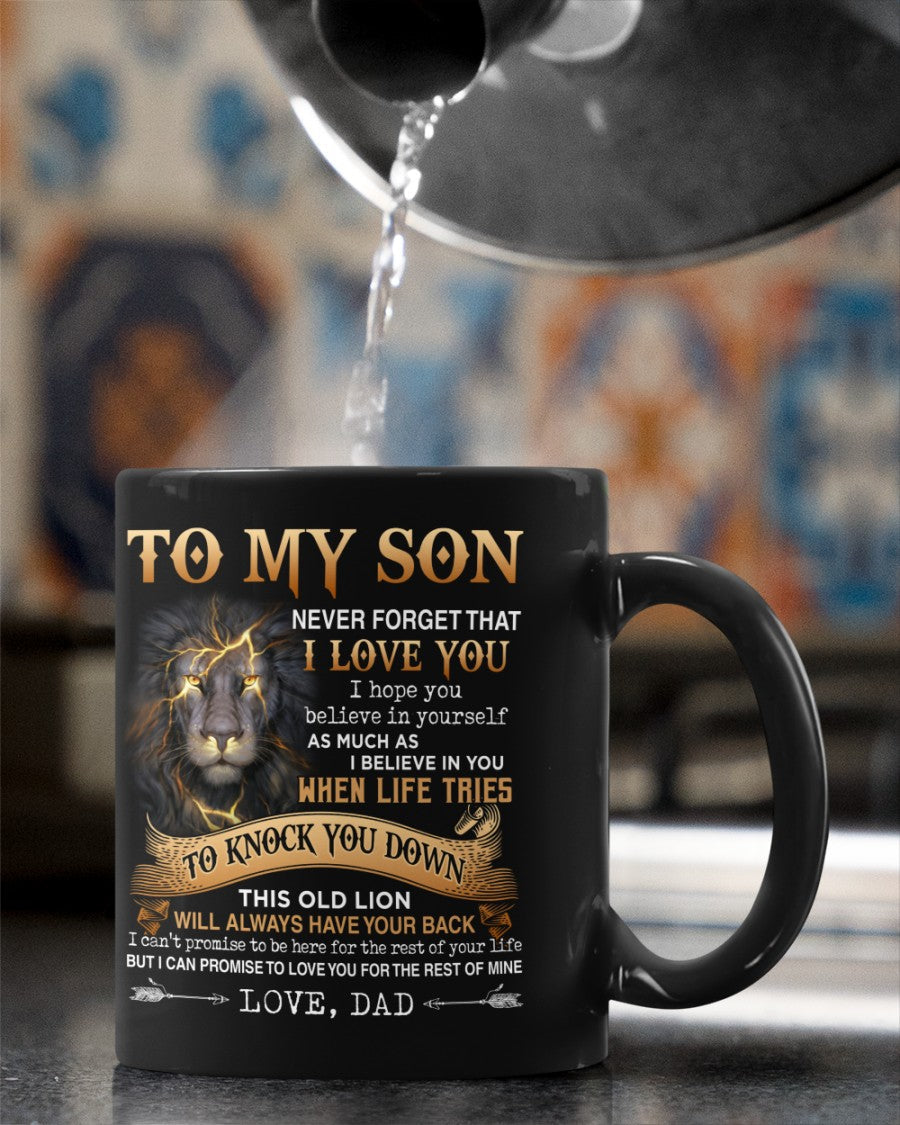 Dad To Son - Believe In Yourself- Coffee Mug